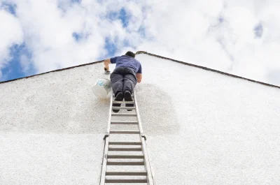 Peinture extérieure à Saint-Gildas-de-Rhuys — façades et ravalement
